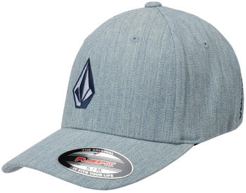 Volcom Full Stone Heather Flexfit Hat (D5512321) bluecombo