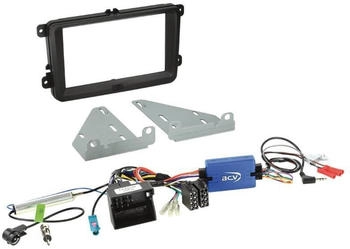 ACV Autoradio Einbaublende DoppelDIN für Seat, Skoda, Volkswagen (621320-30-02)
