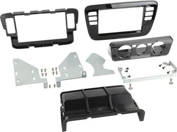 ACV 2-DIN Radioblende für Skoda Citigo, Seat Mii, VW up! - Piano Black (381320-36-2)