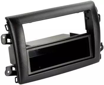 ACV 2-DIN Autoradio-Einbaurahmen für Citroën/Fiat/Opel/Peugeot, schwarz (281094-39-1)