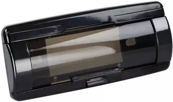 ACV 1-DIN Radioeinbaurahmen f&uuml;r Boote, spritzwassergesch&uuml;tzt, schwarz (281000-11)