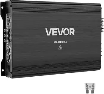 VEVOR 4-Kanal-Kfz-Audioverst&auml;rker Klasse AB 4x500W (MXAB500.4)