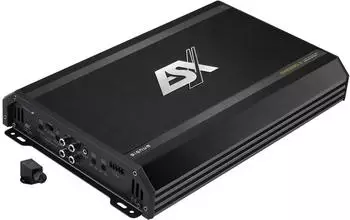 ESX SXE250.2 2-Kanal Verst&auml;rker 500W RMS mit Basspegel-Fernbedienung (SXE250.2)