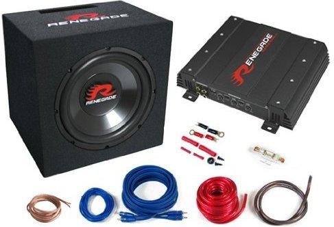 Renegade RBK550 Soundpaket Bass Anlage Subwoofer Endstufe 