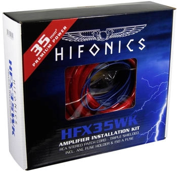 HiFonics Car HiFi Stromkabel-Set 35 mm², 35 mm², 0.5 mm² (HFX35WK)