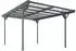 Juskys Carport mit Flachdach 5x3m