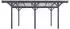 Juskys Carport mit Bogendach 5x3m