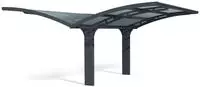 Palram - Canopia Doppelcarport "Arizona" Aluminium 544 cm Anthrazit 100%