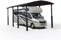 Palram - Canopia Einzelcarport "Alpine" Aluminium 319 cm Anthrazit wartungsfrei