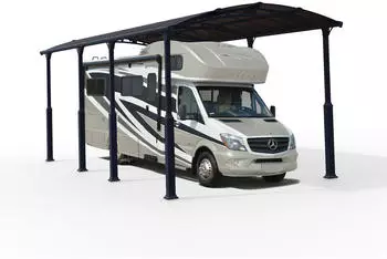 Palram Canopia Alpine 360 x 900 anthrazit