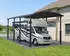 Palram Canopia Alpine 360 x 900 anthrazit
