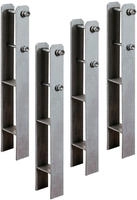 weka H-Pfostenanker 4 Stk. tlg.