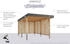 Karibu Einzelcarport 312,5x487 cm 211,5 cm Einfahrtshöhe aus kesseldruckimprägniertem Massivholz