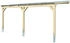 Skan Holz Anlehncarport Vogtland 300x541 cm 213 cm Einfahrtshöhe natur