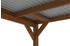Skan Holz Einzelcarport Grunewald 427x554 cm 395 cm Einfahrtshöhe mit Aluminiumdach