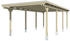 Skan Holz Einzelcarport Emsland 404x846 cm 223 cm Einfahrtshöhe