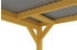 Skan Holz Einzelcarport Grunewald 321x796 cm 289 cm Einfahrtshöhe mit Aluminiumdach