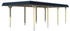 Skan Holz Einzelcarport Wendland 409x870 cm 210 cm Einfahrtshöhe hellbraun
