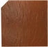 Skan Holz Einzelcarport Wendland 409x870 cm 210 cm Einfahrtshöhe mit Abstellraum mit Aluminiumdach rote Blende Nussbaum