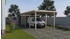 Weka Einzelcarport 617 Gr.3 322x802 cm 215 cm Einfahrtshöhe