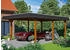 Skan Holz Einzelcarport Wendland 409x628 cm 210 cm Einfahrtshöhe braun