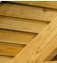 Skan Holz Einzelcarport Harz Stellplatzerweiterung 303x560 cm 219 cm Einfahrtshöhe mit schwarzen Dachschindeln Nussbaum