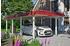 Skan Holz Einzelcarport Wendland 362x870 cm 206 cm Einfahrtshöhe mit EPDM-Dach rote Blende Weiß