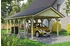 Skan Holz Einzelcarport Wallgau 430x900 cm 215 cm Einfahrtshöhe mit Dachlattung Grün