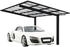 Ximax Einzelcarport Linea Typ 60 Aluminium eloxiert 272,6 x 495,4 cm schwarz