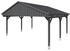 Skan Holz Doppelcarport Fichtelberg 618 x 566 cm Schiefer