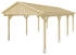 Skan Holz Einzelcarport Fichtelberg 423 x 808 cm natur