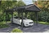 Skan Holz Einzelcarport Fichtelberg 317 x 566 cm Schiefer