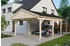 Skan Holz Einzelcarport Fichtelberg 423x808 cm 379 cm Einfahrtshöhe mit schwarzen Schindeln