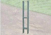 weka H-Pfostenanker "H-Pfostenanker" Set, 12 Anker 9x9 cm