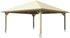 Skan Holz Doppelcarport Taunus 634x634 cm 220 cm Einfahrtshöhe hellbraun