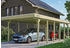 Skan Holz Einzelcarport Friesland 397x860 cm 221 cm Einfahrtshöhe grün