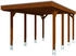 Skan Holz Einzelcarport Friesland 314x555 cm 221 cm Einfahrtshöhe braun