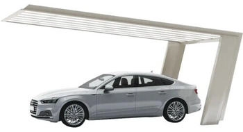 Ximax Einzelcarport My-Port 7 Typ 60 Aluminium eloxiert 319x587,3 cm Edelstahl-Look