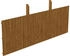 Skan Holz Rückwand Deckelschalung 550 x 180 cm nussbaum
