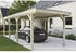 Skan Holz Einzelcarport Grunewald inkl. EPDM Folie 321 x 796 cm natur