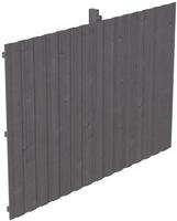 Skanholz Carport-R&uuml;ckwand aus Deckeschalung 20x120mm