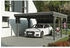 Skan Holz Einzelcarport Grunewald inkl. EPDM Folie 427 x 554 cm Schiefer