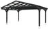Skan Holz Doppelcarport Westerwald inkl. Pfostenanker 570 x 541 cm anthrazit