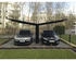 Ximax Doppelcarport Linea Typ 80 Y-Ausführung Aluminium eloxiert 547,6x495,4 cm schwarz