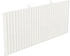 Skan Holz Rückwand Deckelschalung 550 x 220 cm weiß