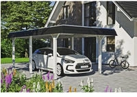 Skanholz Einzelcarport "Wendland" Leimholz 291 cm wei&szlig;