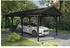 Skan Holz Einzelcarport Fichtelberg inkl. Pfostenanker schwarze Dachschindeln 317 x 808 cm anthrazit