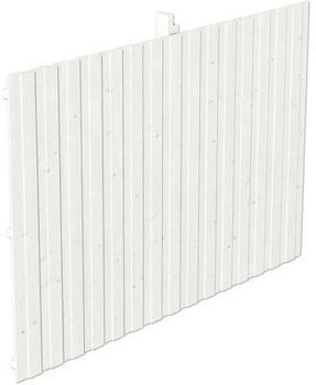 Skan Holz Rückwand Deckelschalung 341 x 220 cm weiß