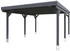 Skan Holz Einzelcarport Grunewald 427 x 554 cm Schiefer