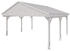 Skan Holz Doppelcarport Fichtelberg 618 x 566 cm weiß